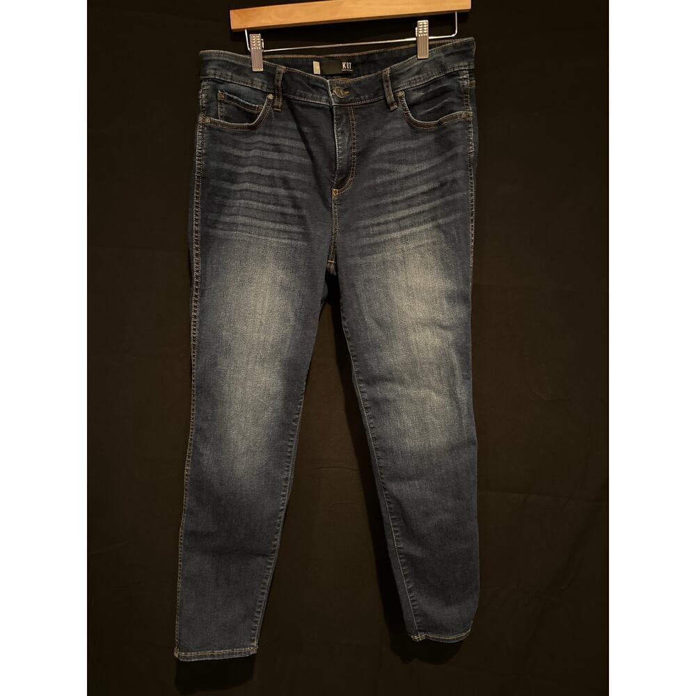 KUT Diana Fab Ab Skinny Jeans Size 14 High Rise